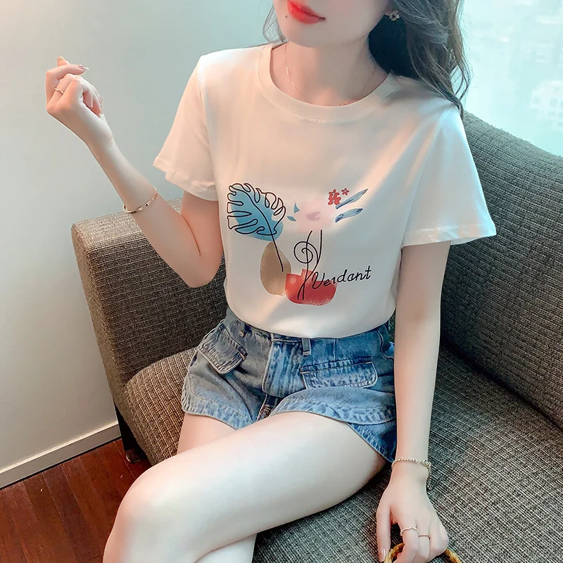 

Шелковая Женская белая футболка с коротким рукавом Базовая рубашка Весенняя летняя модная футболка облегающая женская одежда