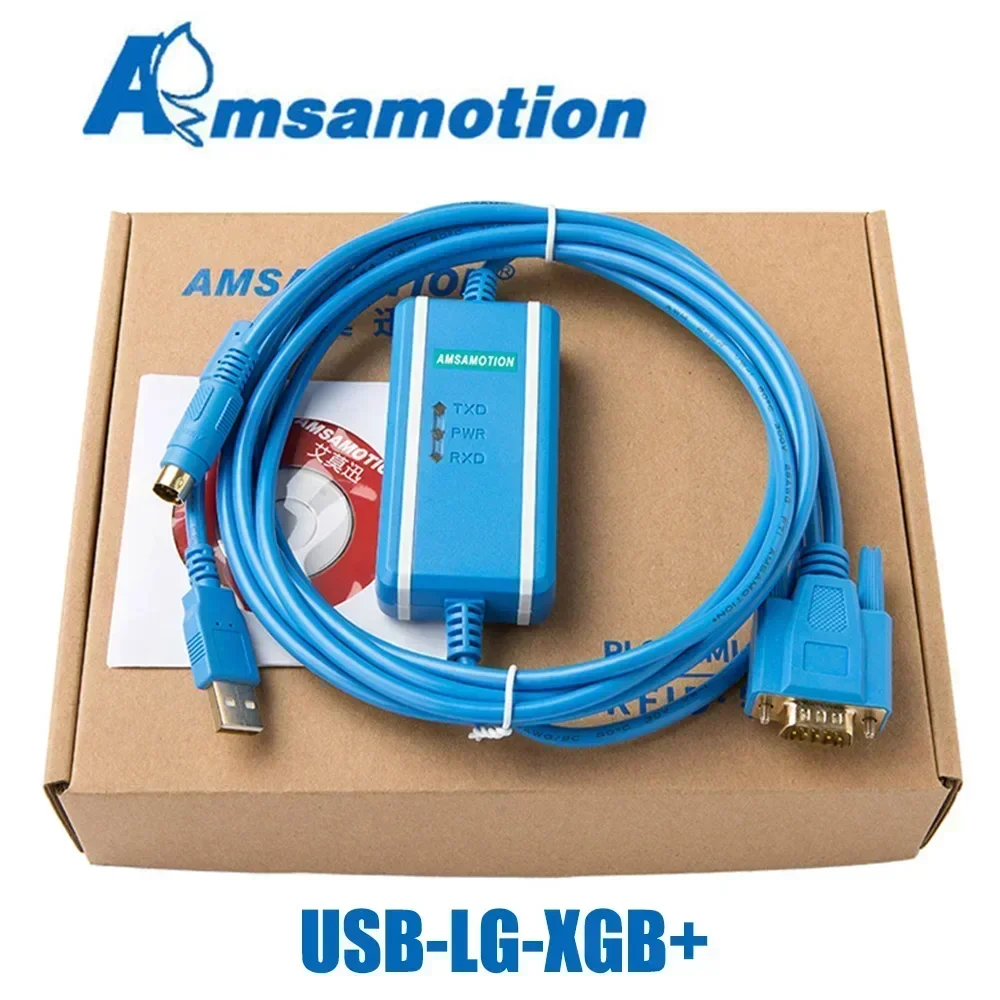 Фото USB-LG-XGB подходит для программирования ПЛК серии LG LS K120S K80S/K200S/K7M, кабель для загрузки данных USB-XGB300 №4