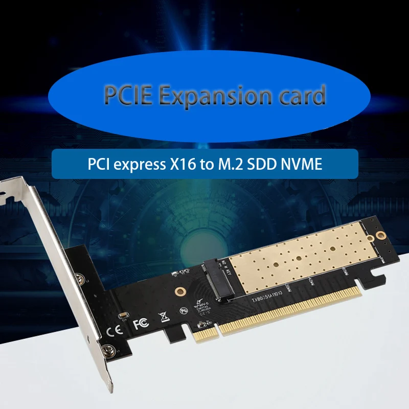 

Игровая Адаптивная плата расширения PCIE для настольных ПК, переходник для карты расширения PCIE, высокоскоростной PCI expressX16 в M.2 SDD NVME