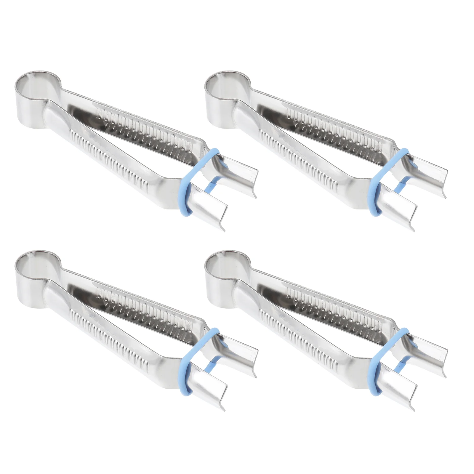 

4 Pcs Metal Decor Lace Tweezers Clips Cookies Cookie Decorating Sugar Craft Tweezers Cake Decor DIY Cake Lace Clips Mold