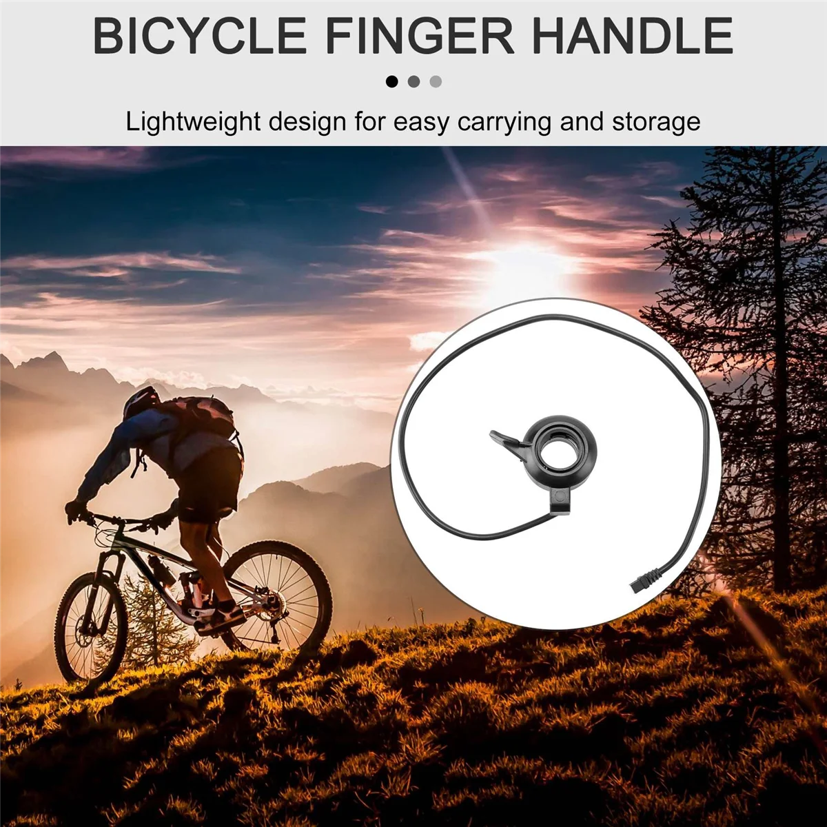 TSDZ2 ручка для электрического велосипеда дроссельная заслонка двигателя среднего