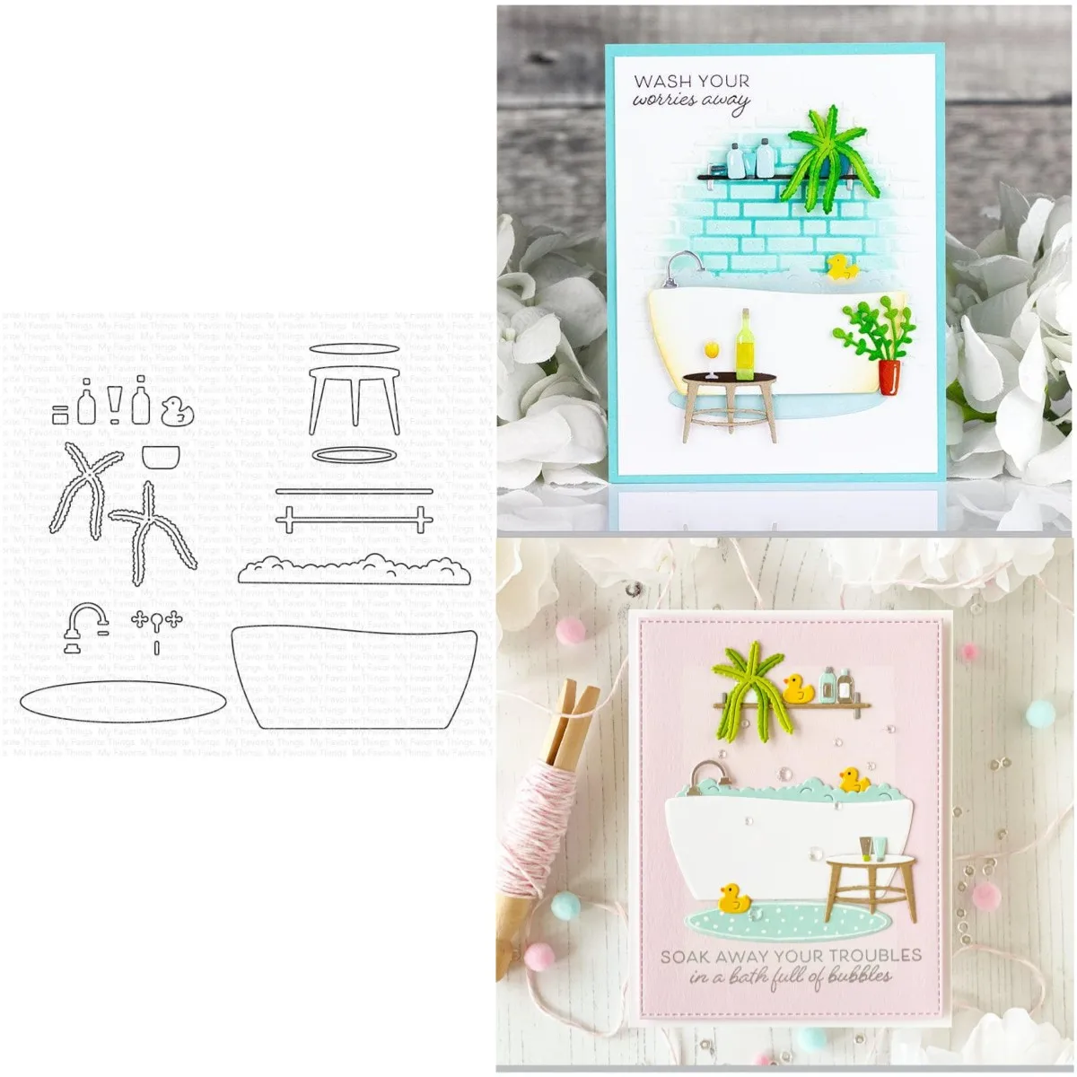 

Bubble Bath New Metal Cutting Dies For Decorating Scrapbooking Diy Paper Greeting Card Album Mould Embossing Craft 2023 Arrivals