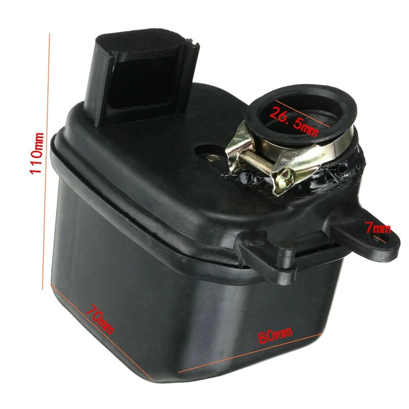 Карбюратор мотоциклетный с воздушным фильтром коробка дроссельным тросиком