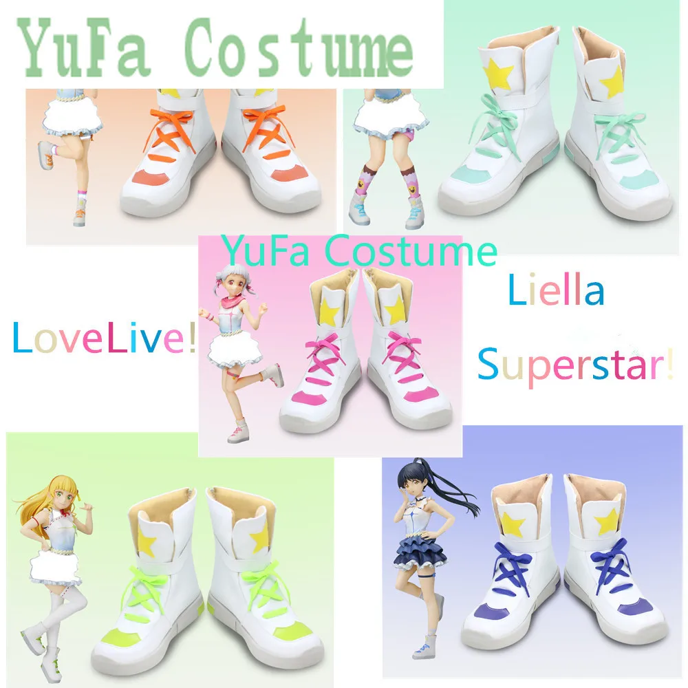LoveLive! Суперзвезда!! Liella Love Live Tang Ke Heanna Sumire Hazuki Ren Arashi Chisato Shibuya Kanon Обувь для косплея