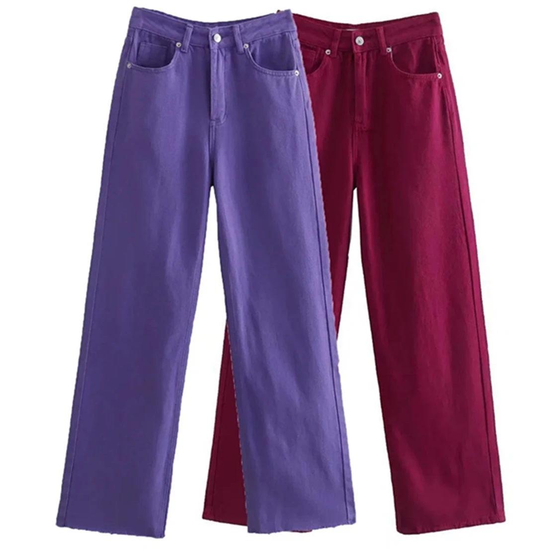 

Elmsk 2022 England High Street Vintage Mom Jeans Colorful Pure Cotton Denim Pants Women Casual Loose harem Jeans Women