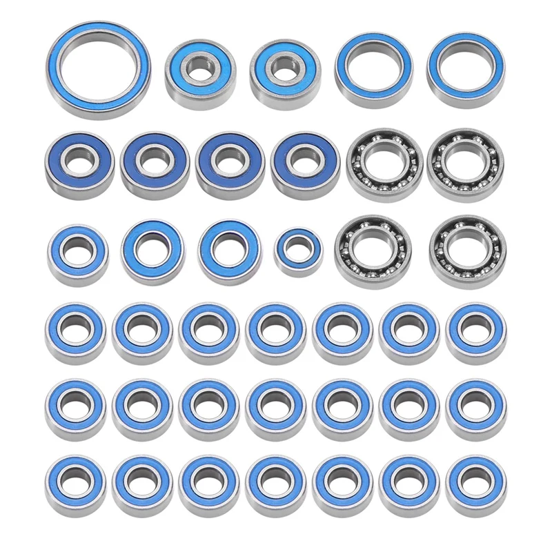 

Комплект резиновых шариковых подшипников для Axial SCX10 III AXI03007 1/10, радиоуправляемая модель автомобиля, аксессуары, 38 шт.