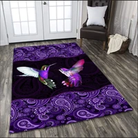 hummingbird cardinal gift newfashion area rug gift 3d printed room mat floor anti slip large carpet home decoration style 2
