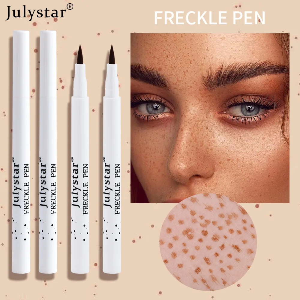 

Julystar Natural Makeup Simulation Freckle Pen Liquid Color Rendering Waterproof Face Makeup Freckle Point Make Up Frecklepen