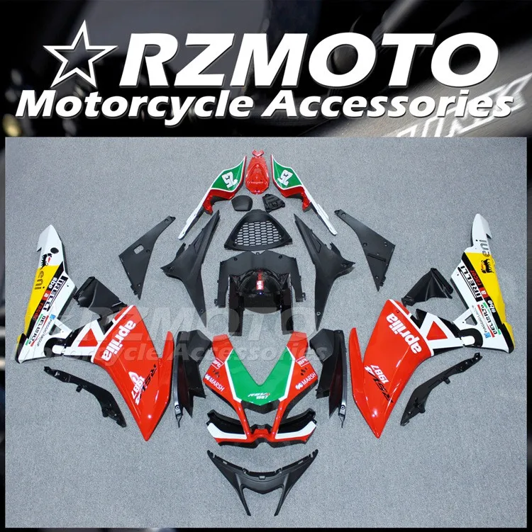 

4 подарка, новинка, Обтекатели для мотоцикла ABS для Aprilia RSV4 1000 2009 2010 2011 2012 2013 09 10 11 12 13 14, комплект кузова красного и зеленого цвета