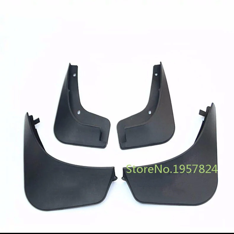 

TTCR-II High Quality Car Accessories splasher Mudguard Mud Guards Flaps Splash Guards Fit For Smart Fortwo Forfour 2016 stickers