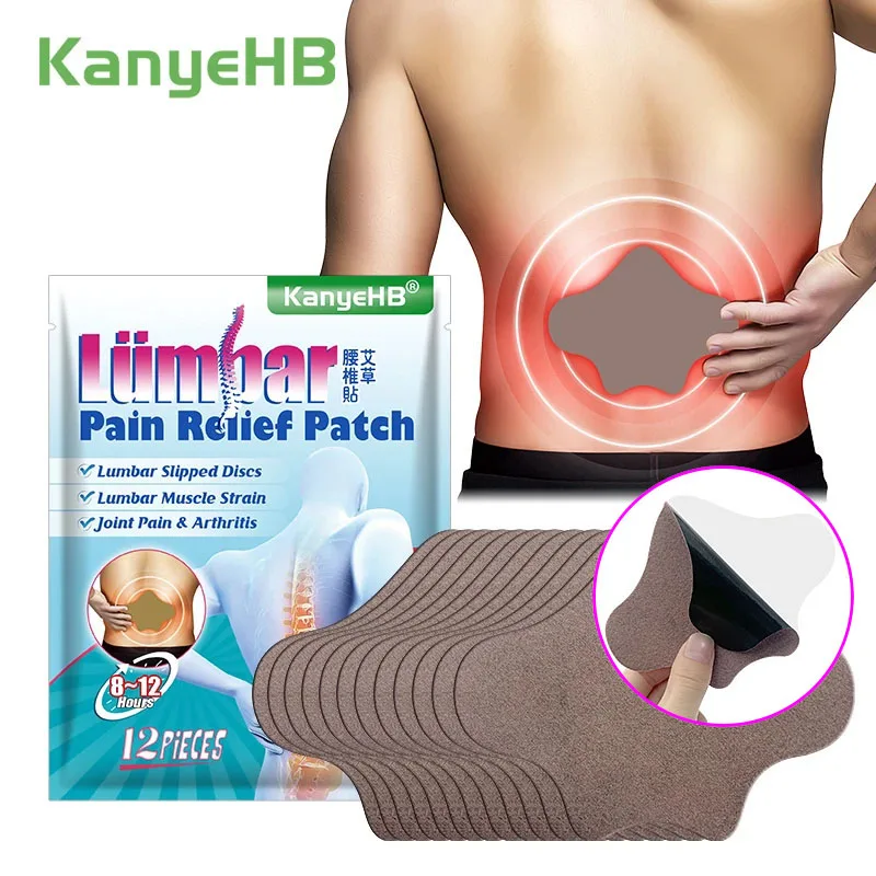 

12pcs/Bag Lumbar Spine Stickers Treatment Joint Ache Back Muscle Pain Relieving Plaster Rheumatoid Arthritis Patches Health Care