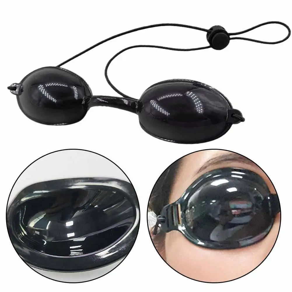 

Black Goggles Eye Patch Laser Protection Safety Eyepatch For Patients In IPL UV Infrared LED Light Therapy Soft Goggles O7A9