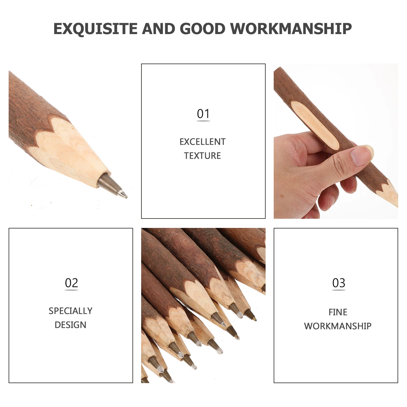 16 шт. шариковая ручка с веткой ручки для ежедневного письма уникальный аксессуар