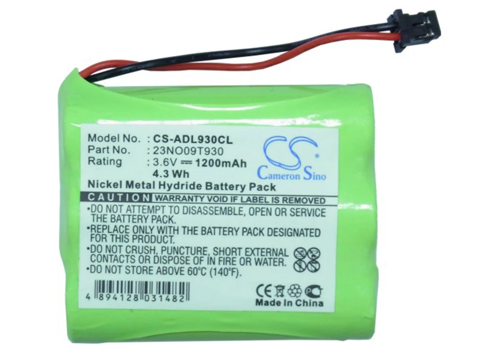 

Cameron Sino 1200mA Battery for Lifetec 9986