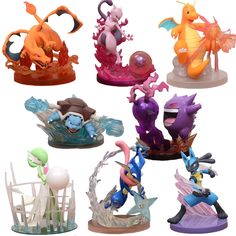 

Original Pokémon Charizard Fighting Stance Anime Peripherals Toys Figures Desktop Decorations Trend Gifts Dolls Vehicle Models