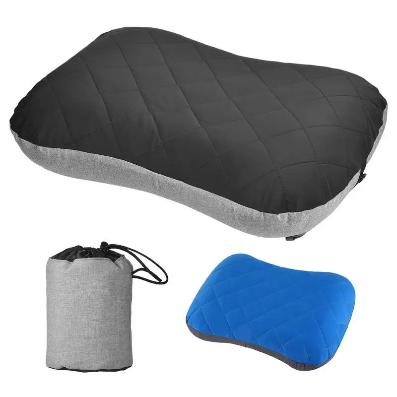 

Ultralight Square Inflatable Pillow TPU Camping Trip Nap Neck Pillow For Outdoor Hiking Camping Traveling Neck &Lumbar Support
