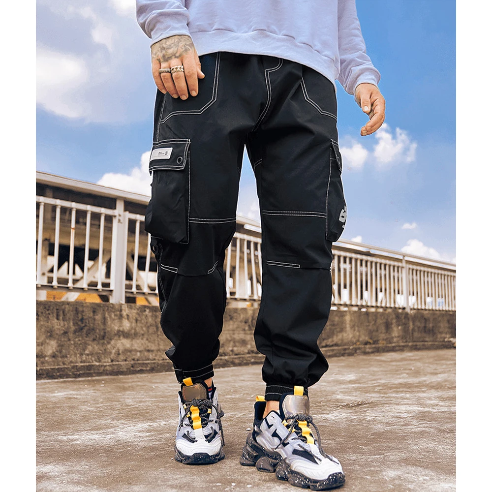 

Men Cargo Pants Sport Trousers Joggers Pant Hip Hop Streetwear Pants Sweatpants Men Trousers Pants