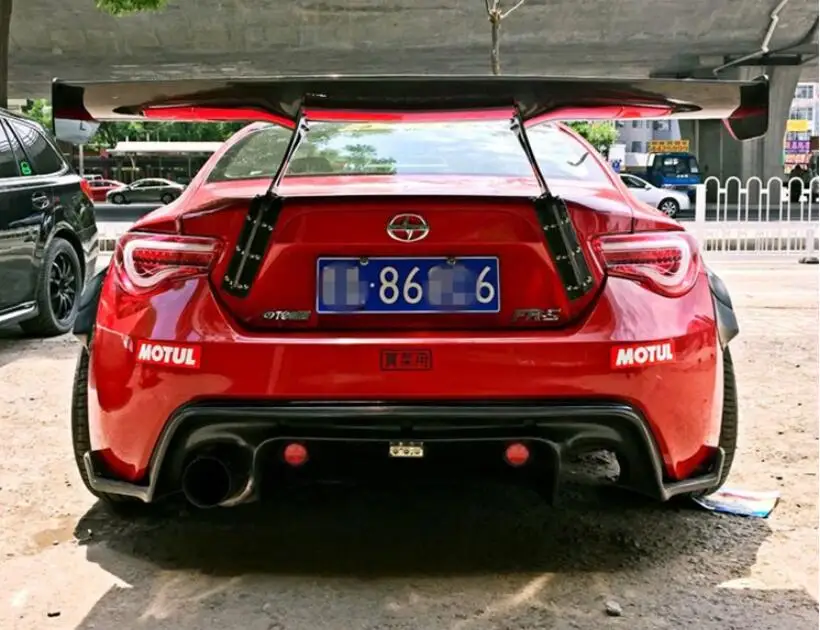 

High Quality REAL CARBON FIBER REAR WING TRUNK LIP SPOILER FOR Toyota 86 GT86 Subaru BRZ 2012-2021