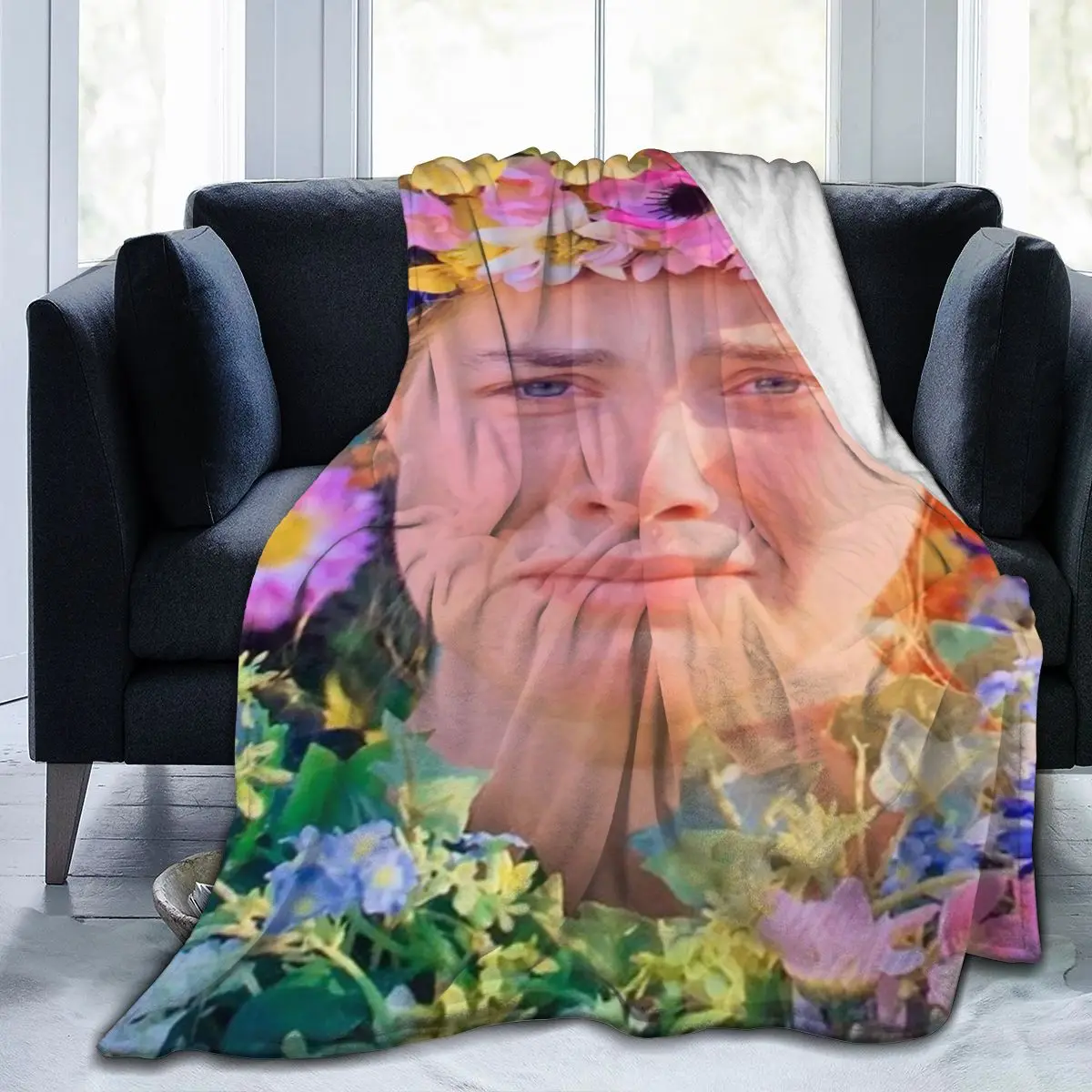 Ультрамягкое одеяло из микрофлиса May Queen Dani