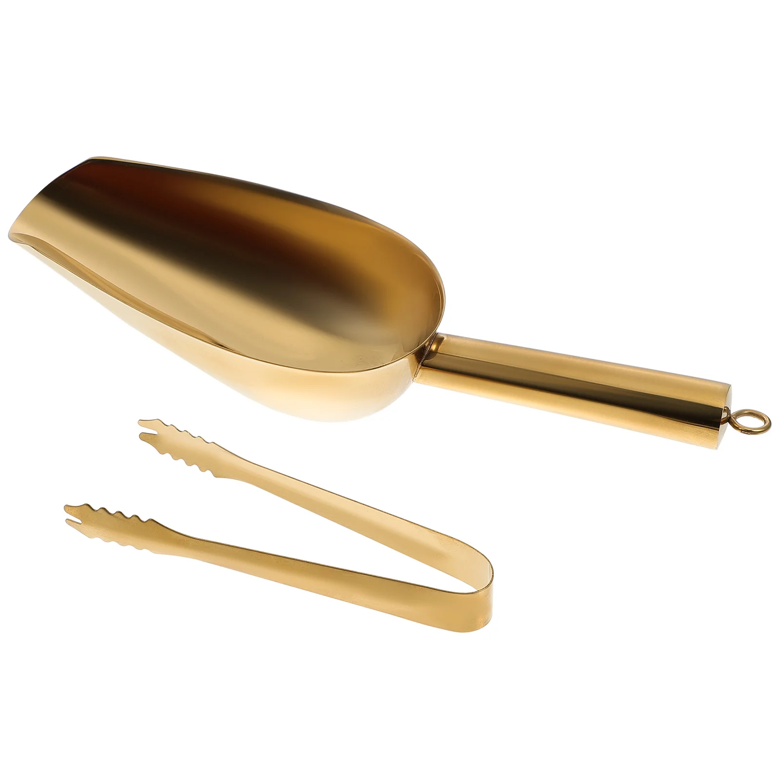 

Stainless Steel Scoop Clip: 1 Set Stainless Steel Cube Scoop Tongs Kitchen Serving Tongs Cube Buffet Clip Candy Scoops for