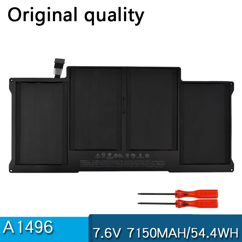 Новый аккумулятор A1496 для Apple Macbook Air 13 дюймов A1369 A1466 2011 2012 2013 2014 2015 2017 MD760LL A MD761CH/A