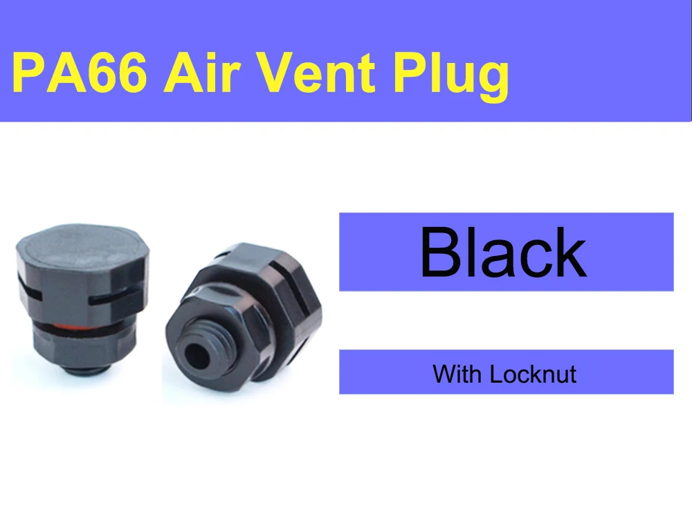 

10 шт., водонепроницаемые вентильные винты M10x1 для вентиляции воздуха M5 M6 M8 M12 M16 M20 IP68