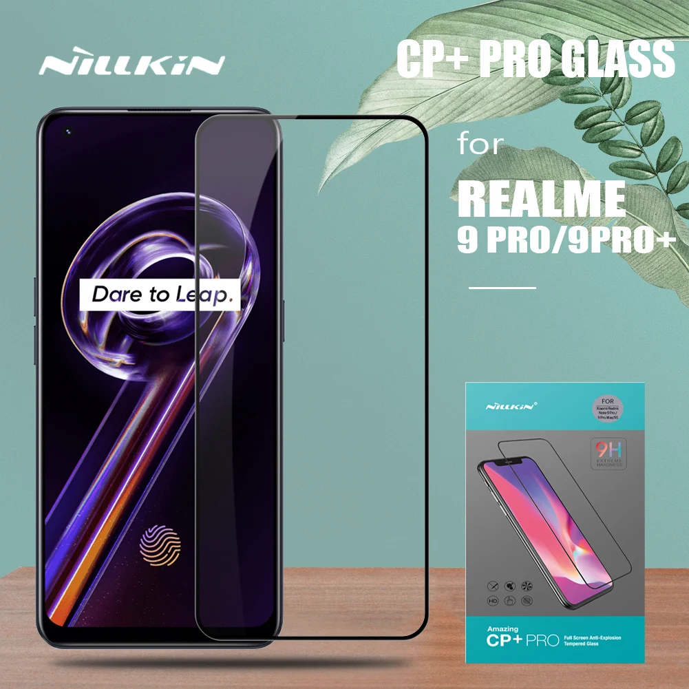 

Для Realme 9 Pro Plus 5G Glass Nillkin CP + Pro ультратонкое 2.5D Закаленное стекло Защитная пленка для экрана для Realme 9i 9 Pro