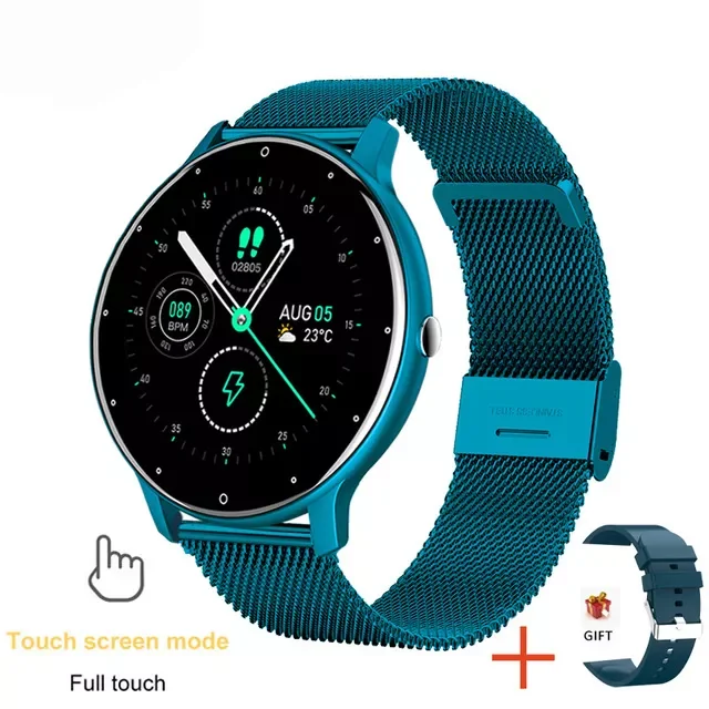 

Smart Electronics 2021 New Fashion Ladies Smart Watch Full Screen Touch IP68 Waterproof Heart Rate Monitoring Women's Watches Fo