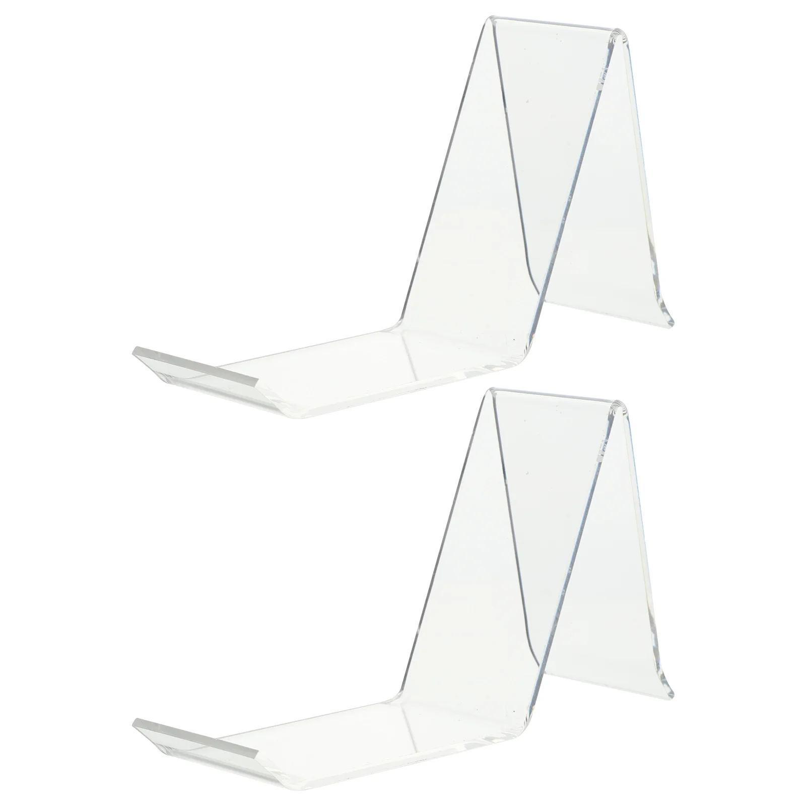 

Shoe Display Stand Organizer High Heel Rack Acrylic Holder Sandal Stands Storagesneaker Closet Saving Space Stacker Slots Store