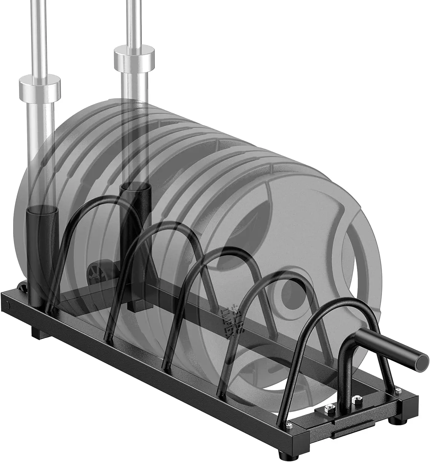 

Plate and Organizer with Transport Wheels for Home Gym, 2022 Version (400LBS)