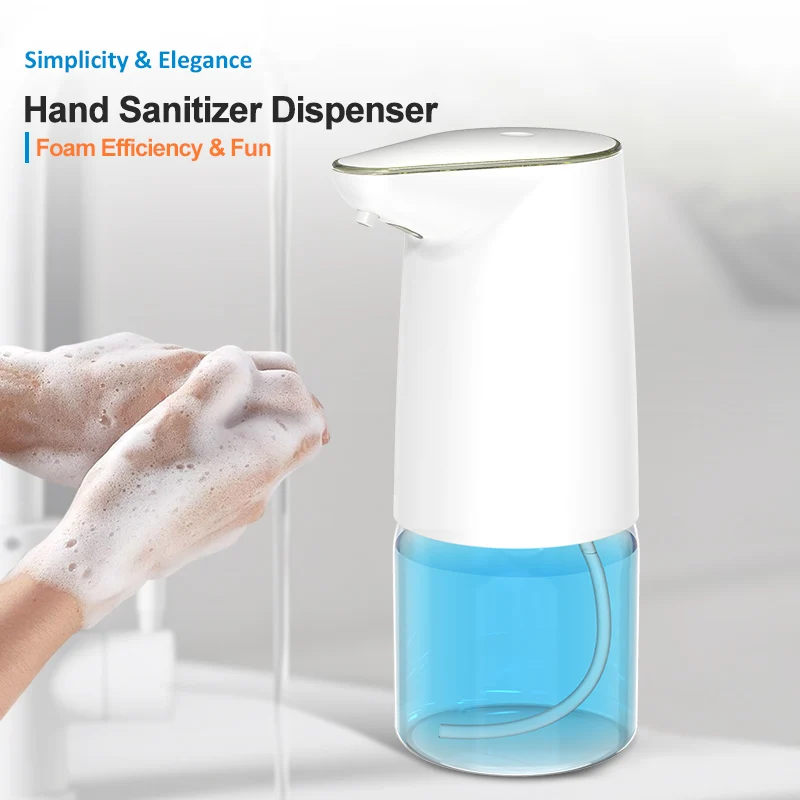 

500Ml Automatic Liquid Soap Dispenser ABS Intelligent Touchless Sensor Induction Hand Washer for Kitchen Bathroom Equipment