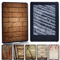 shockproof slim multicolor wood print hard tablet case for kindle10th8th genpaperwhite 1234 6 inch free stylus