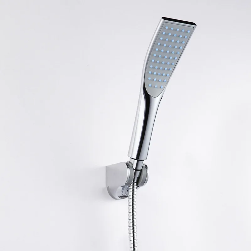 

G1/2 high pressure shower head Plastic Square bending Water Saving Booster Sprayer Nozzle Hand Shower head Bathroom Accessories