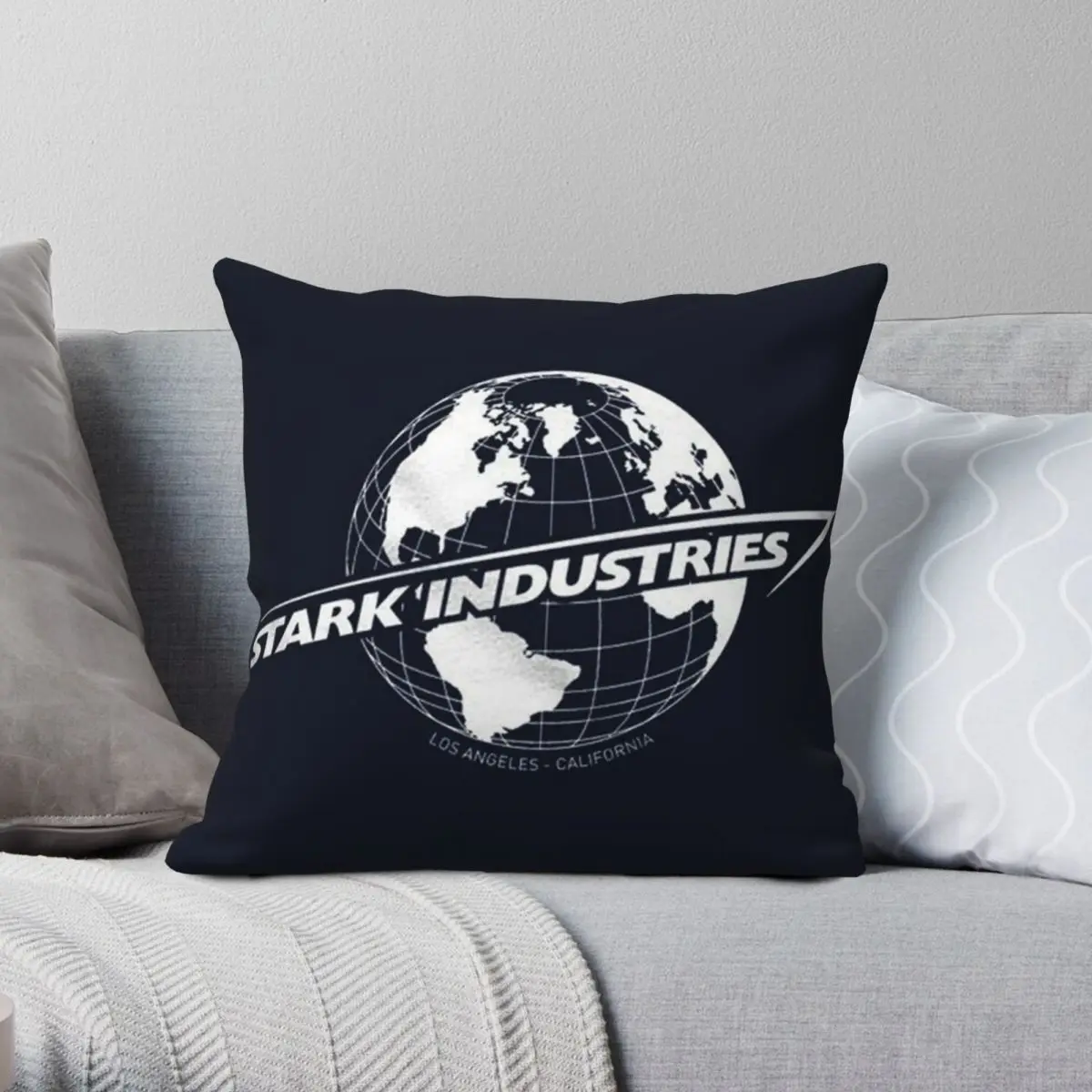 

Наволочка с логотипом starindustries, полиэстер, лен, бархат, наволочка с принтом на молнии, декоративная подушка, чехол Автомобильная подушка