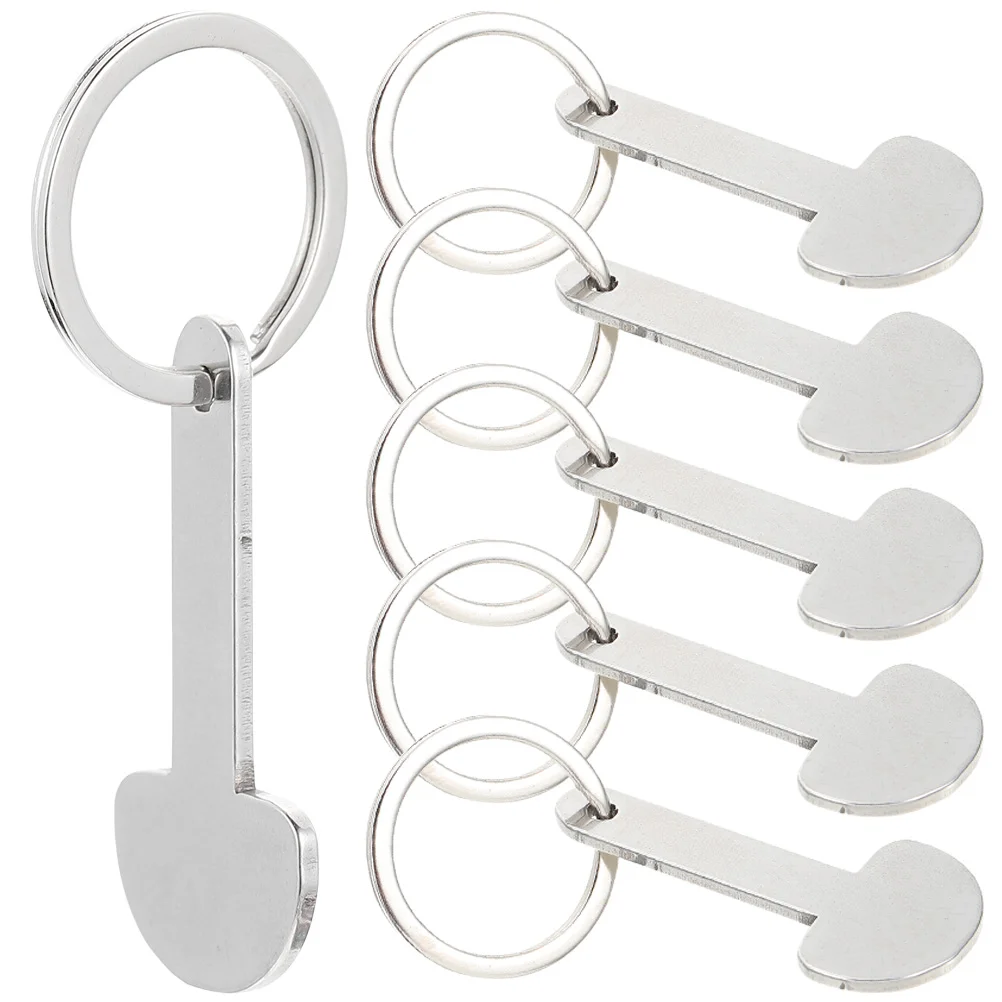 

6Pcs Keychain Shopping Small Trolley Token Keychai Trolley Supplies Trolley Remover Pendant for Outdoor Cart Shopping Daily