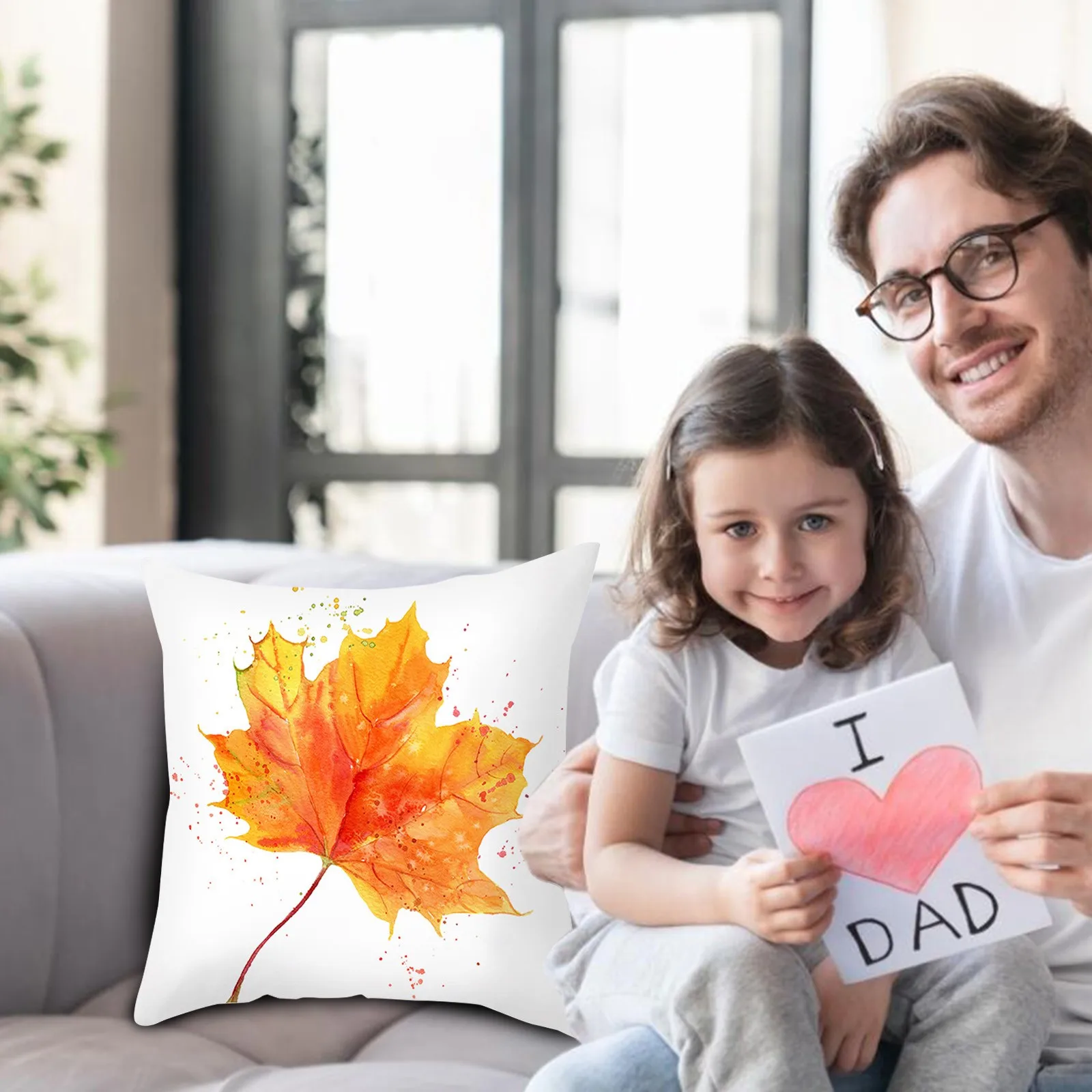 

Fashion Home Pillowcase Cushion Pillowcase Maple Leaf Case