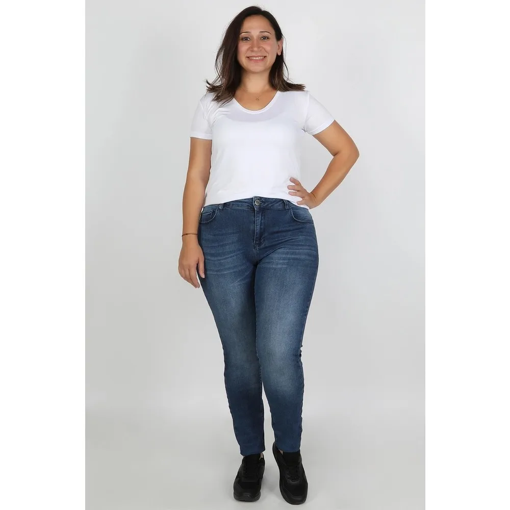 

Dorlie Large Size Women 'S Jean Dark Blue