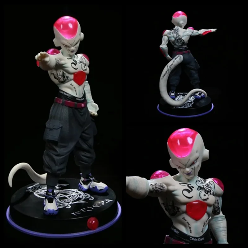 

26CM Dragon Ball Z Anime Figure SJM STUDIO Tattoo Collection Frieza Action Figurine PVC Model Collectible Statue Toy for Gift