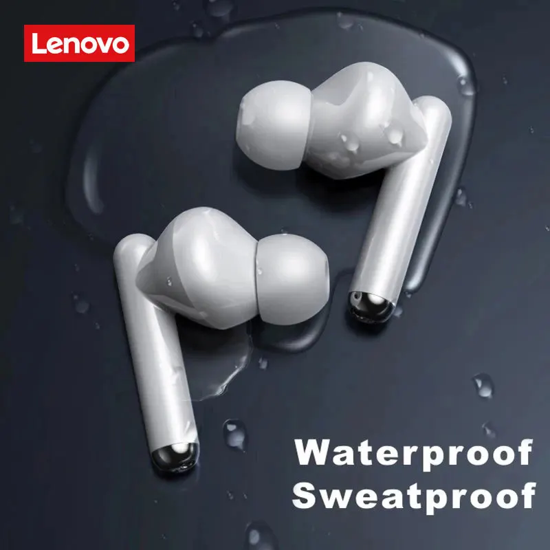 Беспроводные Bluetooth наушники Lenovo LP1 TWS игровая гарнитура с шумоподавлением и