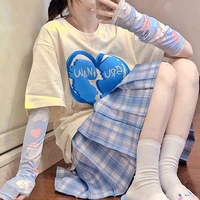 sanrio series yugui dog ice sleeve female student korean version cute ins loose breathable sleeve jk hot girl hand sleeve