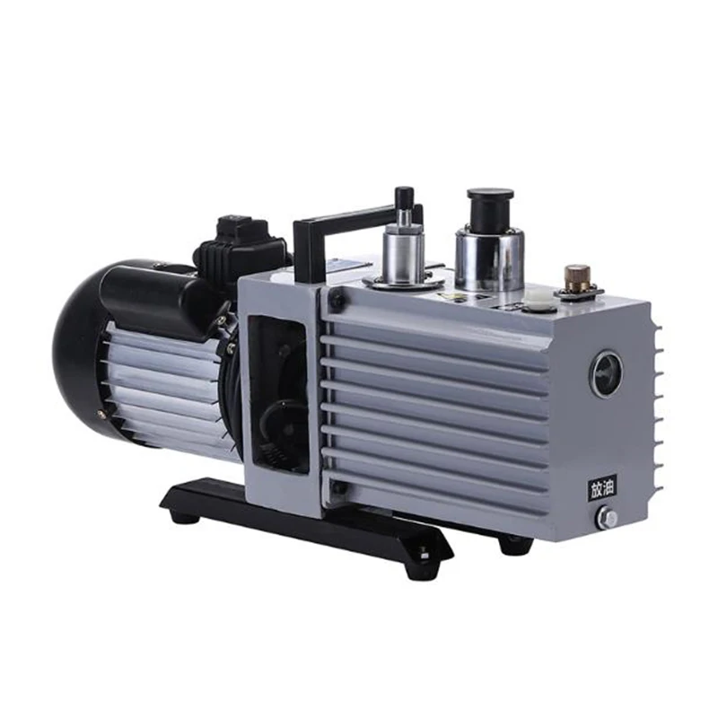 

220V/380V Rotary Vane Vacuum Pump Two-stage High-speed Repair Air Conditioner Refrigerator Small Industrial Air Pump Oil Pump