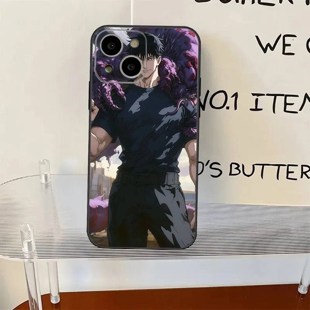 Чехол для телефона аниме Fushiguro Toji iPhone 11 12 13 14 15 XS XR X Mini Pro Max Plus