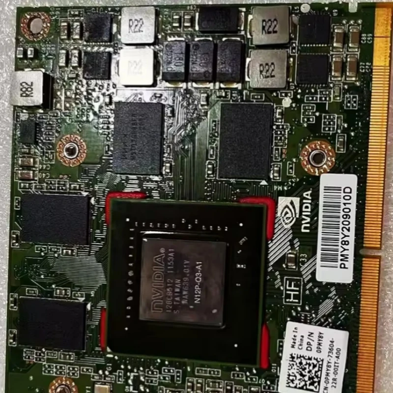 Фото Q 2000M Q2000M 2G Видео VGA Видеокарта N12P-Q3-A1 Для браслета HP 8540W 8540P DELL M4600 M4700 100% рабочая №4
