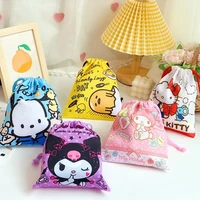 sanrio my melody hello kitty cartoon anime japanese cute beam pocket pump bag storage bag candy blessing bag portable cloth bag