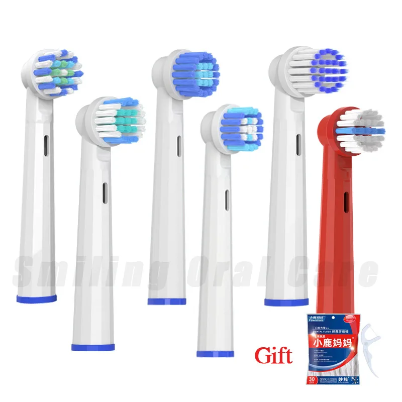 

For Oral-B Electric Toothbrush Replacement Brush Heads Sensitive Oral B Brush Heads Soft Bristles D25 D30 D32 4739 3709 D8011