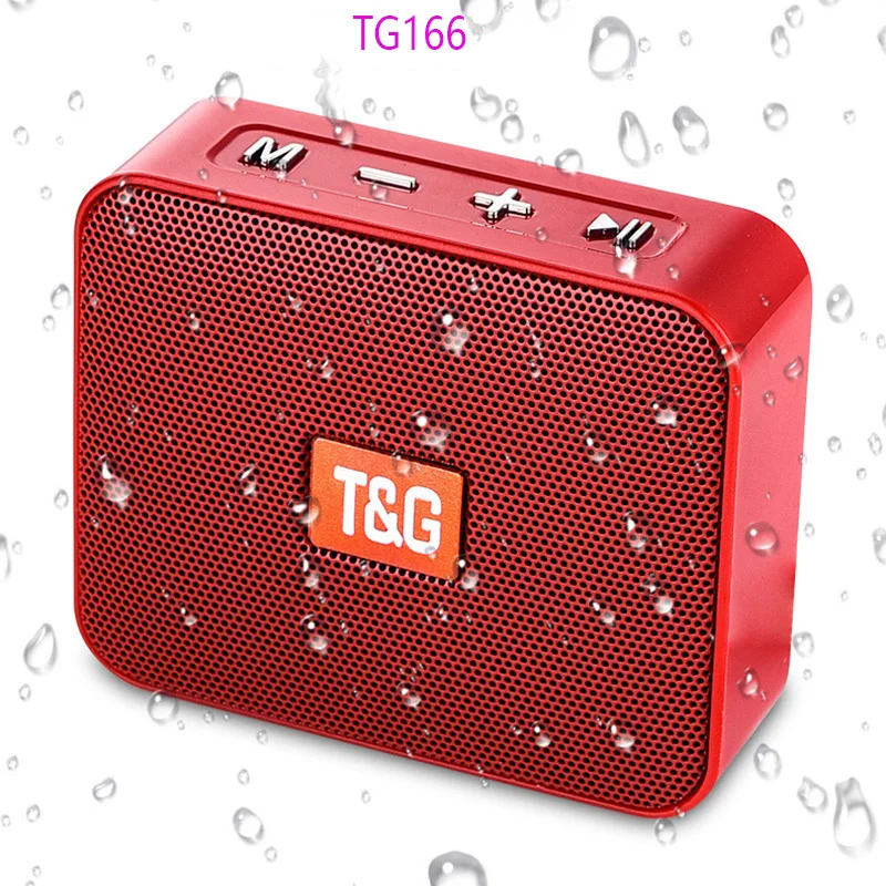 

TG166 Portable Bluetooth Speaker Small Wireless Subwoofer Hands Free Phone Function with Built-in Microphone Support