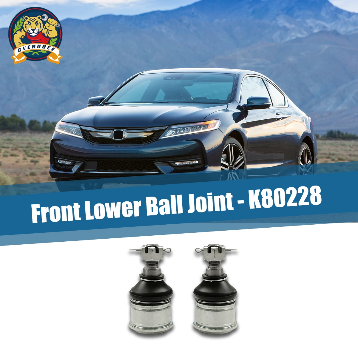 Комплект передних нижних подвесных шарниров Svenubee 2 шт. набор шариковых для Honda Accord