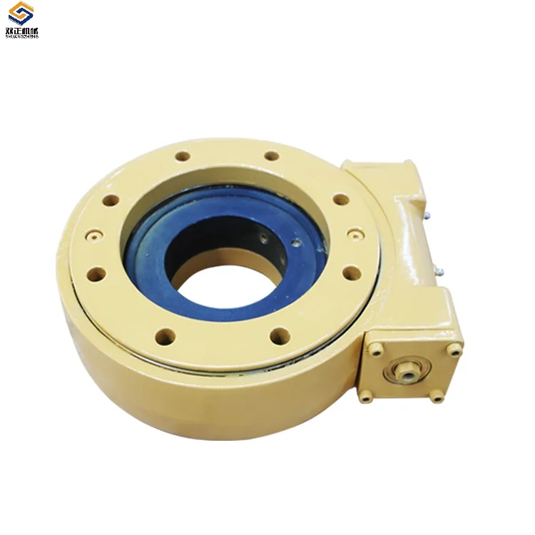 

SE7-73-H-16R Small size Enclosed housing Worm gear Slewing drive For Solar cleaning