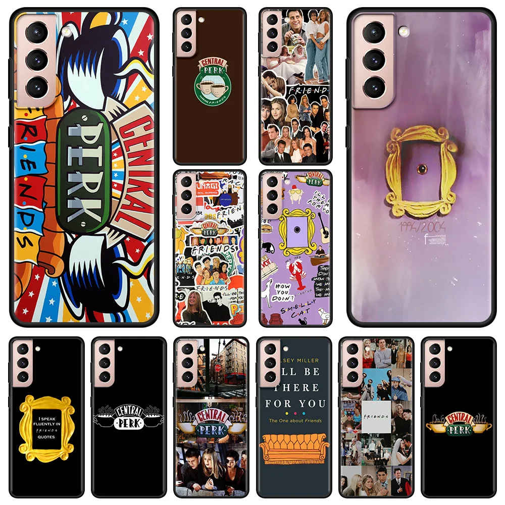 

For Samsung Galaxy S20 S21 FE Ultra S9 S8 S10 Plus Lite S10e S7 Edge Note 20 Ultra 10 Plus Phone Case Together Friends TV Show
