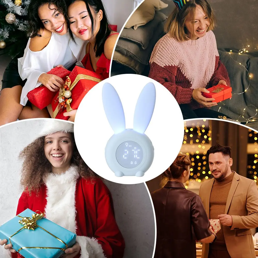 

Милые детские электронные часы на батарейках с USB, студенческие часы, ночник, цифровой светодиодный дисплей, будильник, детские настольные ч...